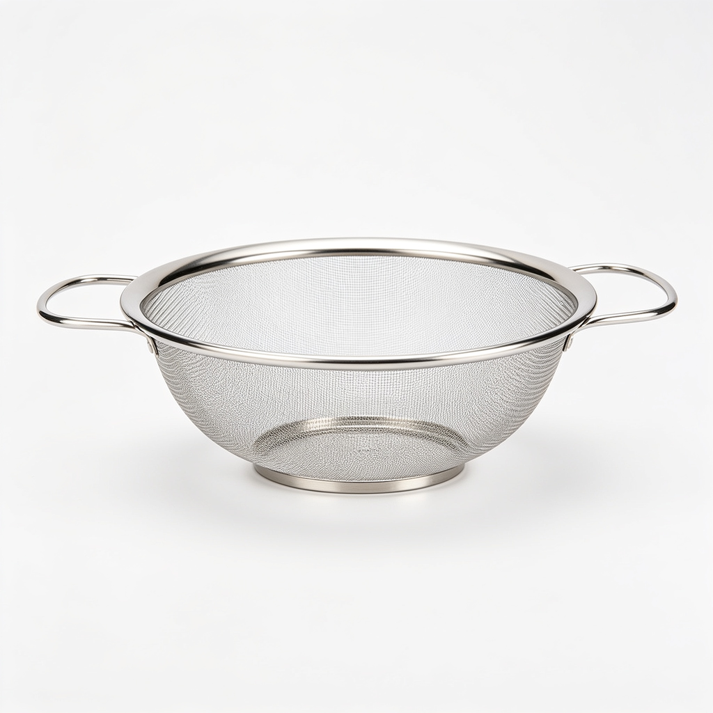 Codebolt ZWILLING Table Küchen-Sieb Edelstahl mit 2 Griffen, 24 cm, Spülmaschinengeeignet, Rostfrei, Silber