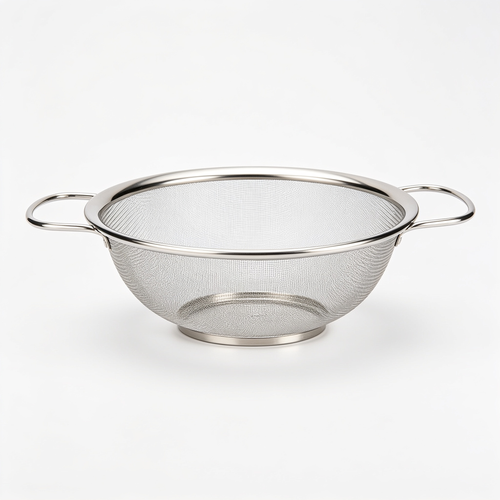 Codebolt ZWILLING Table Küchen-Sieb Edelstahl mit 2 Griffen, 24 cm, Spülmaschinengeeignet, Rostfrei, Silber