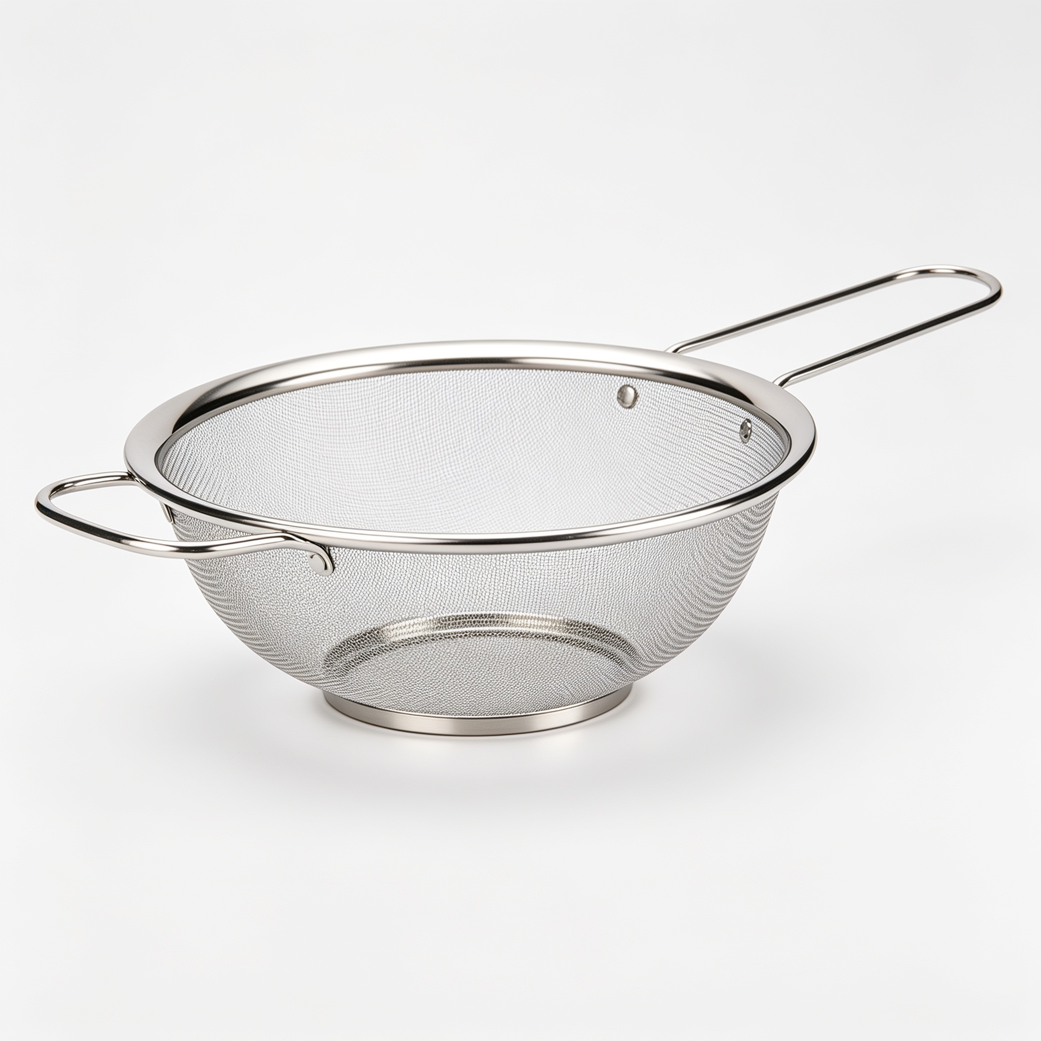 Codebolt ZWILLING Table Küchen-Sieb Edelstahl mit 2 Griffen, 24 cm, Spülmaschinengeeignet, Rostfrei, Silber